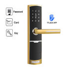 TTlockのAppの理性的でスマートなドア ロックの保証ロック・コードのデジタル キーレス ロックをドア ハンドル