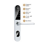 APPは家のためのデジタルTTlockドア ロックのスマートな指紋6Vを制御する