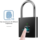 キーレス速い満たす携帯用スマートな指紋の南京錠USBは反盗難の鍵を開ける