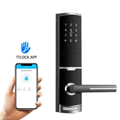 亜鉛合金 パスワードロック TTlock Tuya アプリの電子スマートドアロック