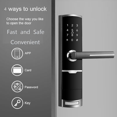 ゴールド カラー リモート コントロール スマート キーボード ドア 鍵 と TTlock アプリ カード キー