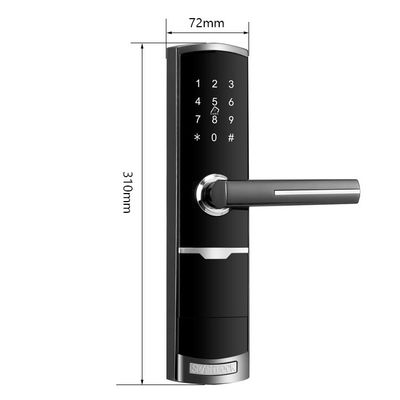 ゴールド カラー リモート コントロール スマート キーボード ドア 鍵 と TTlock アプリ カード キー