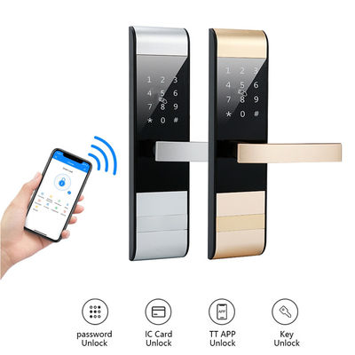 4 in 1 パスワード TTロック アップカード スマートキーボード ドアロック アパート ホテル オフィス