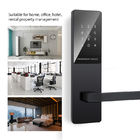 家のアパートのための黒いFCCのセリウムROHS BLE Wifiのキーパッドのドア ロック