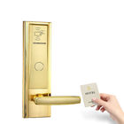 金色のミファレ ホテルの鍵カード ドアロック フリー管理ソフトウェアシステム
