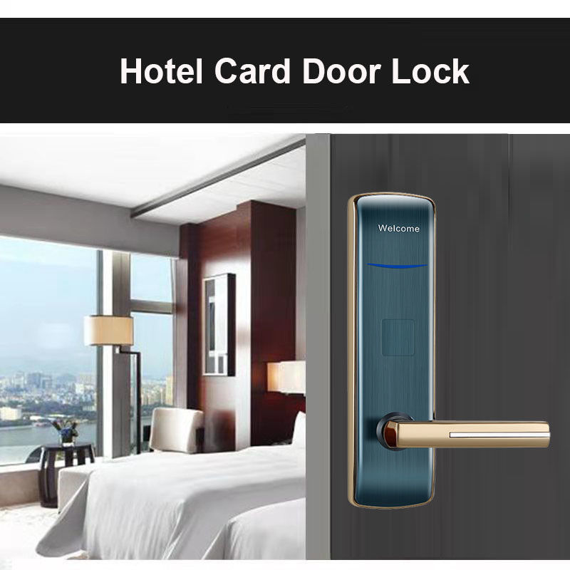 亜鉛合金 黒色 スマートキーカード ドアロック ホテル モテル Airbnb